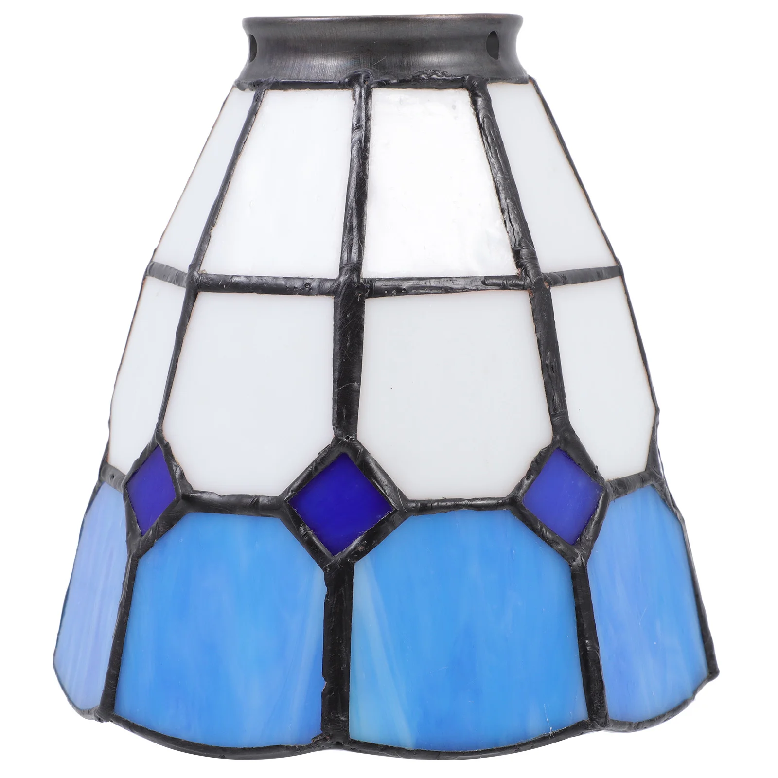 

1pc Glass Craft Lampshade Decorative Hanging Light Cover Lamp Cover Decor
