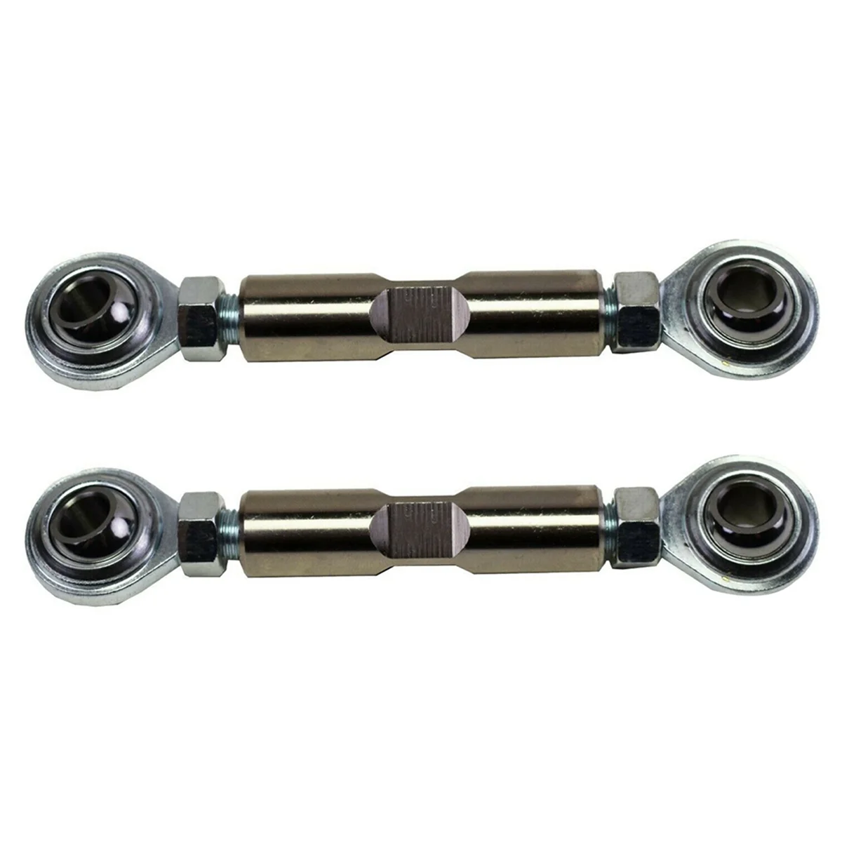 

2X 2-1/2Inch Adjustable Tensioning Rod Heim Joint Alternator Bracket for Sbc Bbc 350 454