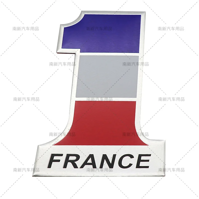 Наклейка на кузов автомобиля № 1 Китай Великобритания США Италия