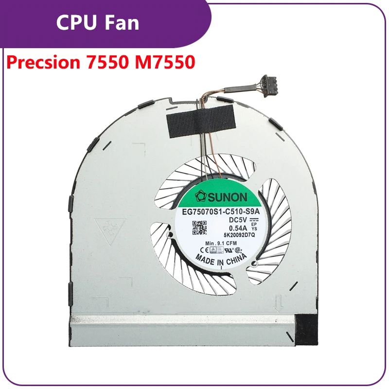 Совершенно новый оригинальный вентилятор охлаждения процессора GPU для Dell Precision