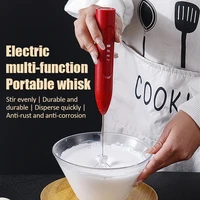 electric whisk egg beater handheld coffee blender household milk shaker mixer foamer food blender portable kitchen egg accessory