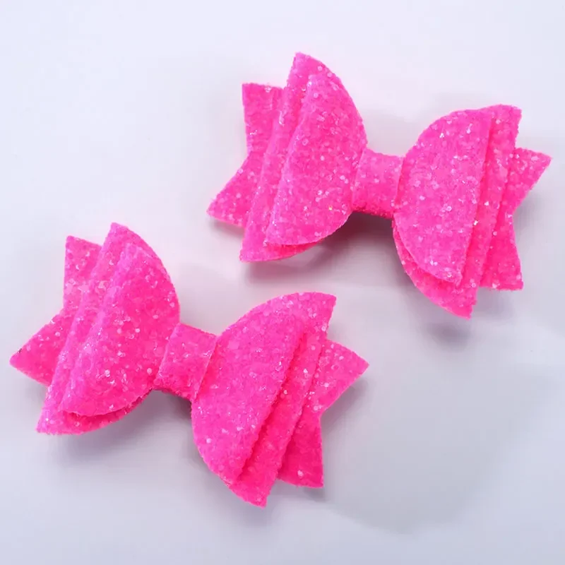 2 шт. заколки для волос с блестками