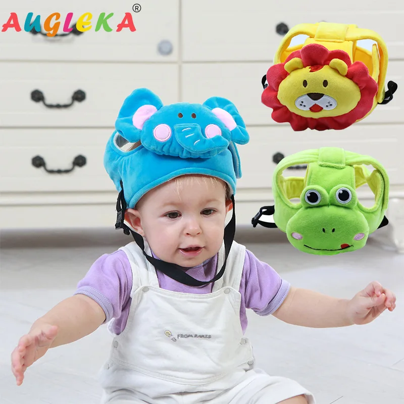Baby safety helmet baby anti-fall head cute animal protection cap baby toddler anti-collision anti-fall cap to protect the head enlarge