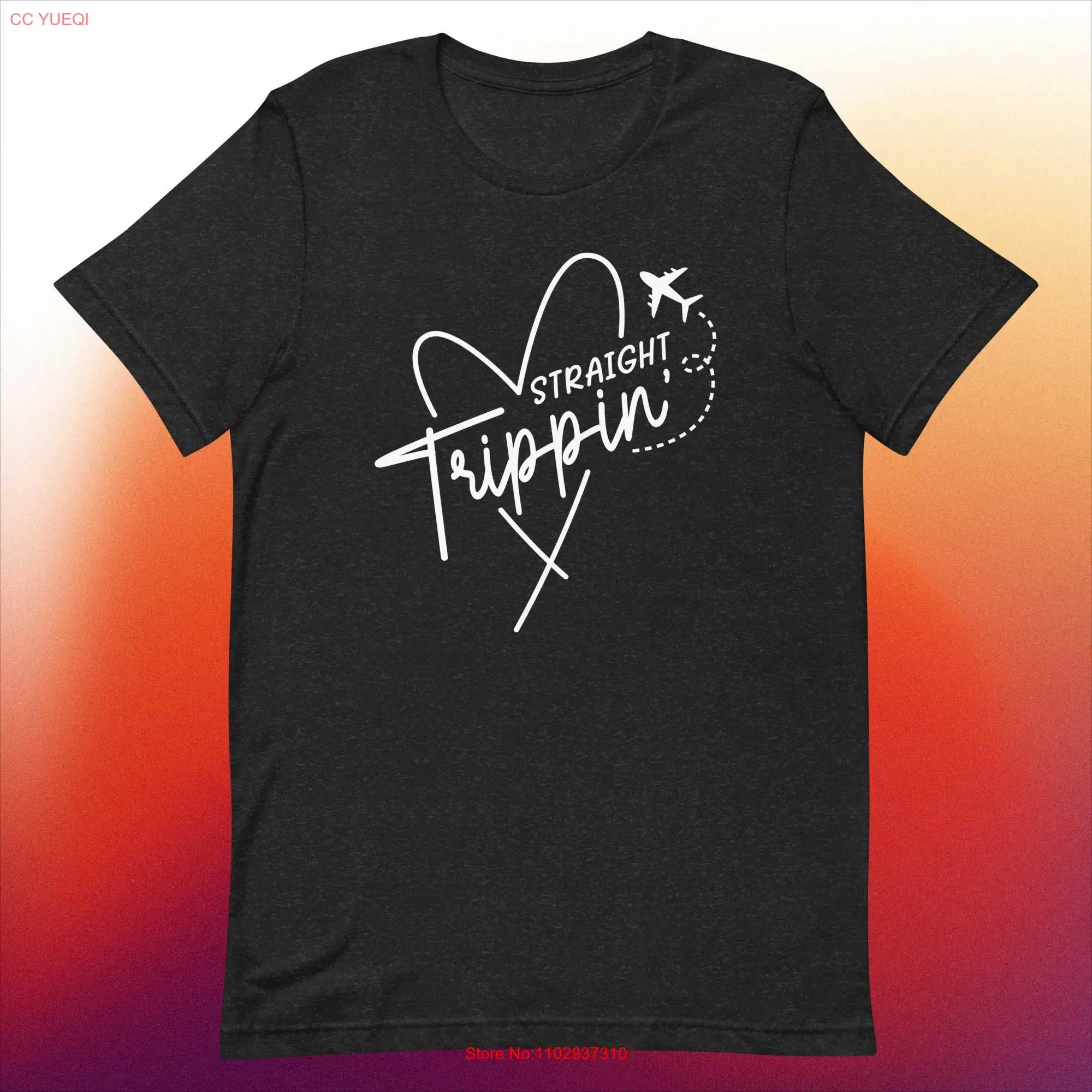 Футболка Straight Trippin' Jet Setting хлопок