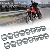 heat shield cover guard anti scalding cover for bmw f650gs f700gs f800gs r1200gs adventure motorcycle exhaust pipe protector