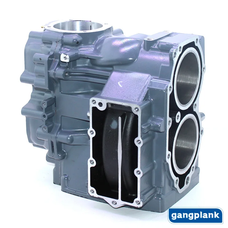 Блок цилиндров картера подвесного двигателя Yamaha 40HP 66T-15100 66T-15100-02-1S