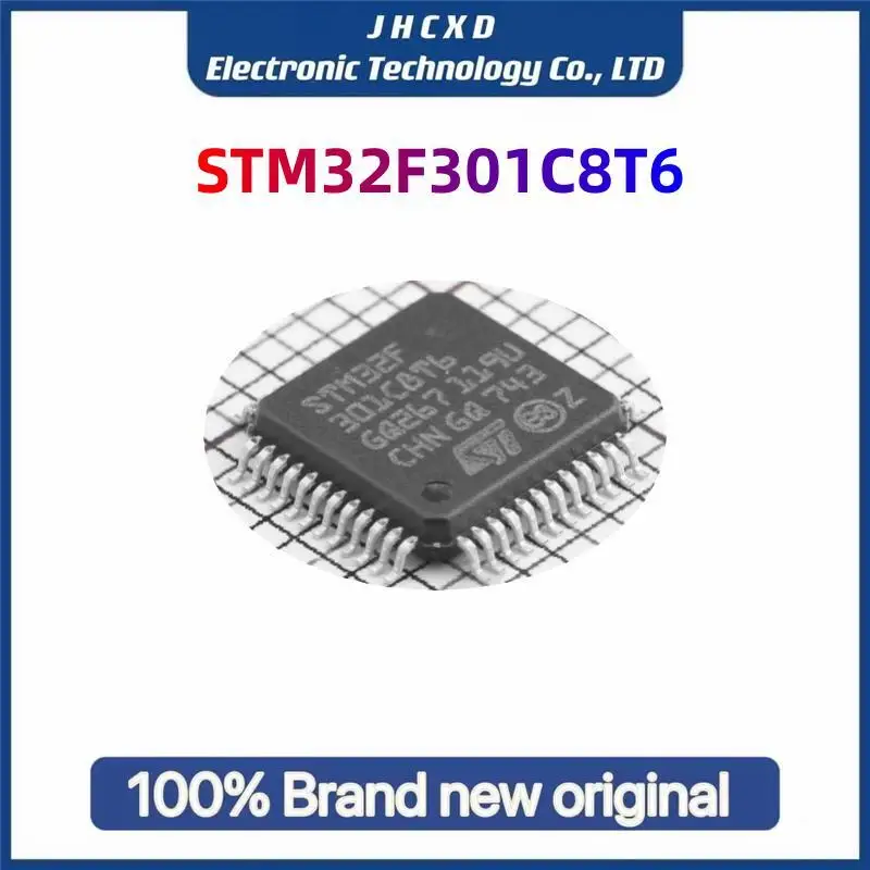 

Микроконтроллер STM32F301C8T6, в упаковке LQFP48ST, 301C8T6, в наличии, 100% оригинальный и аутентичный