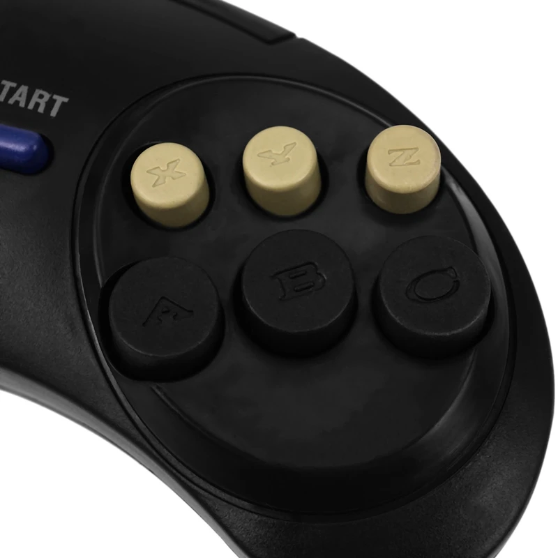 2 шт. Классический игровой контроллер Sega Md2 6 кнопок