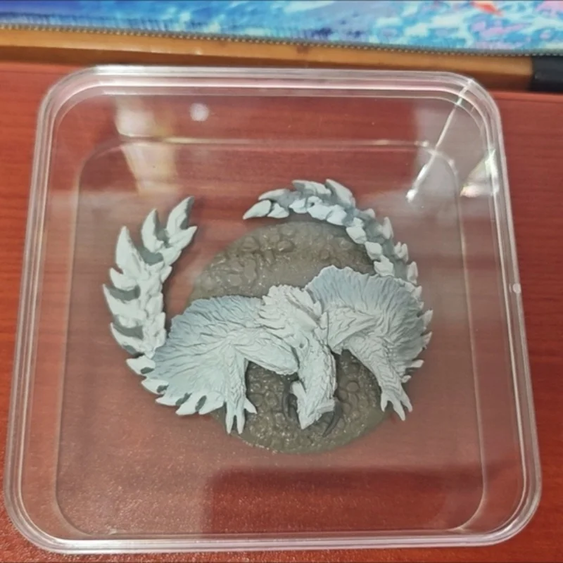 Фото Оригинальная коллекционная мини-фигурка Bandai Gashapon Monster Hunter Vol 4 Capture Team: Раджанг, Фростфанг, Нарва. Настольная модель для демонстрации. №4