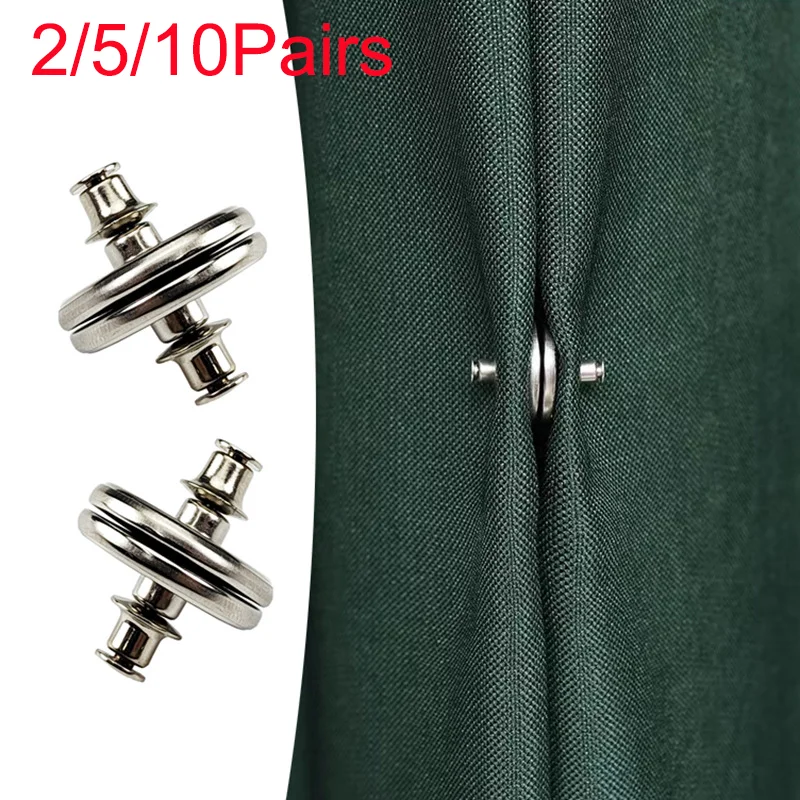 

Home Button Curtains Button Curtain For Magnet Decor Close Magnetic Window Detachable Closed Adjustment Buckle Buttons
