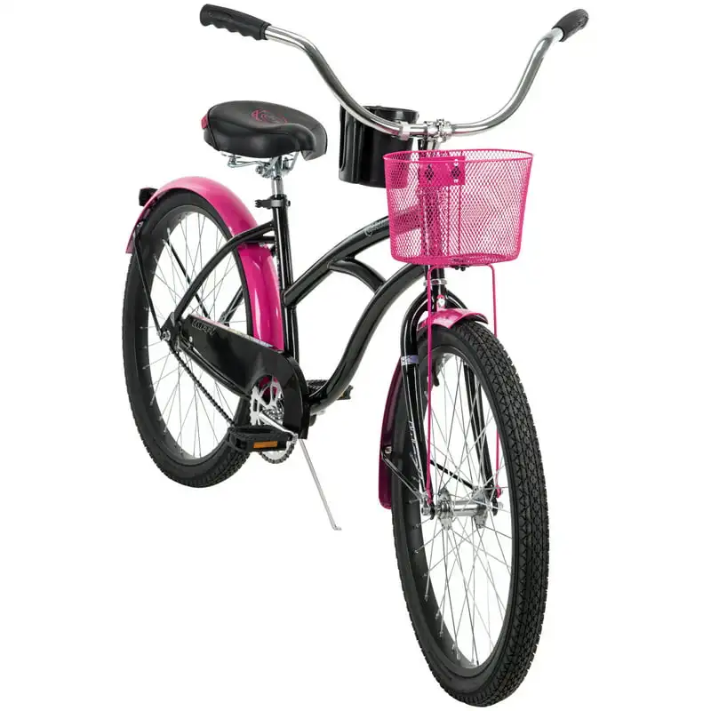 

24-In. Cruiser Bicycle for Girls, and Pink