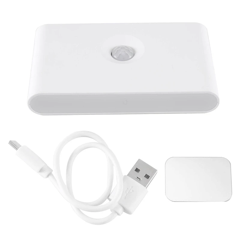

LED Induction Night Light Magnetic Corridor Cabinet Night Light Wireless USB Charging Human Body Induction Wall Light