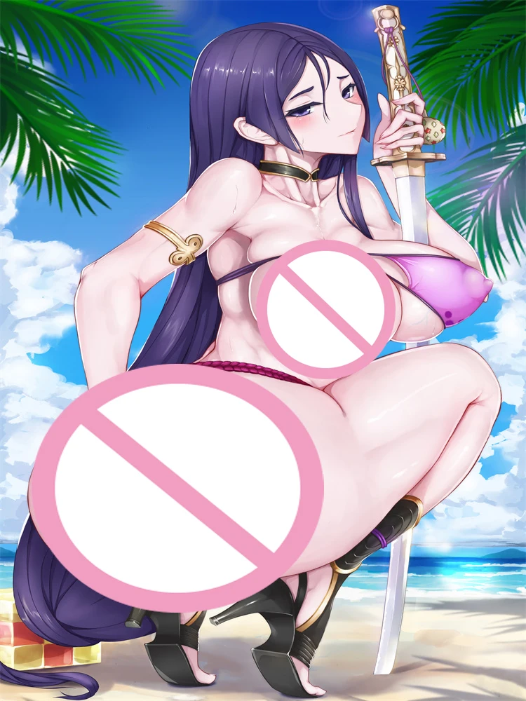 

Anime Minamoto No Raikou (Fate/stay Night) Natural Velvet Milk Fiber Flannel Fleece Peach Skin Material Bedding Bed Sheet 1.5X2M