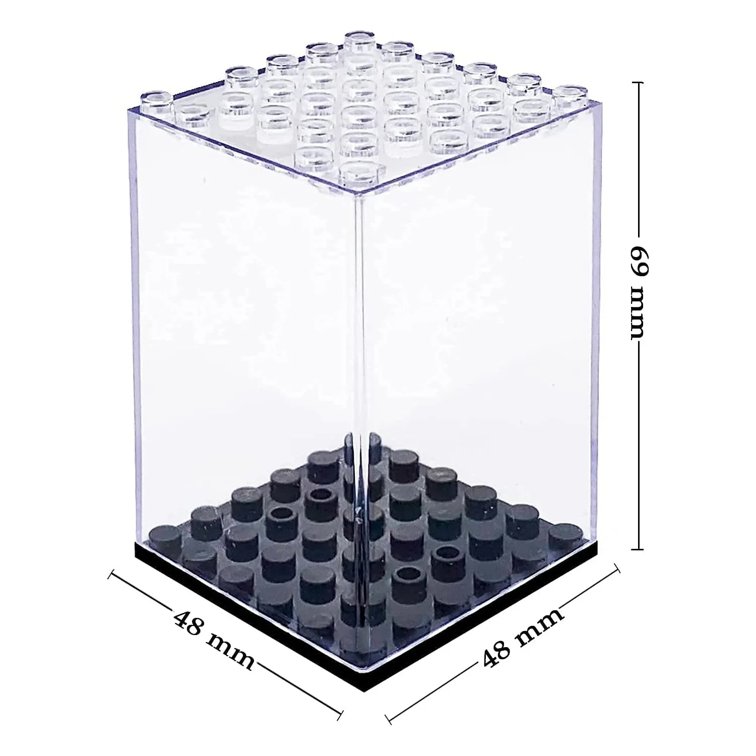 

Прозрачная витрина для минифигурок