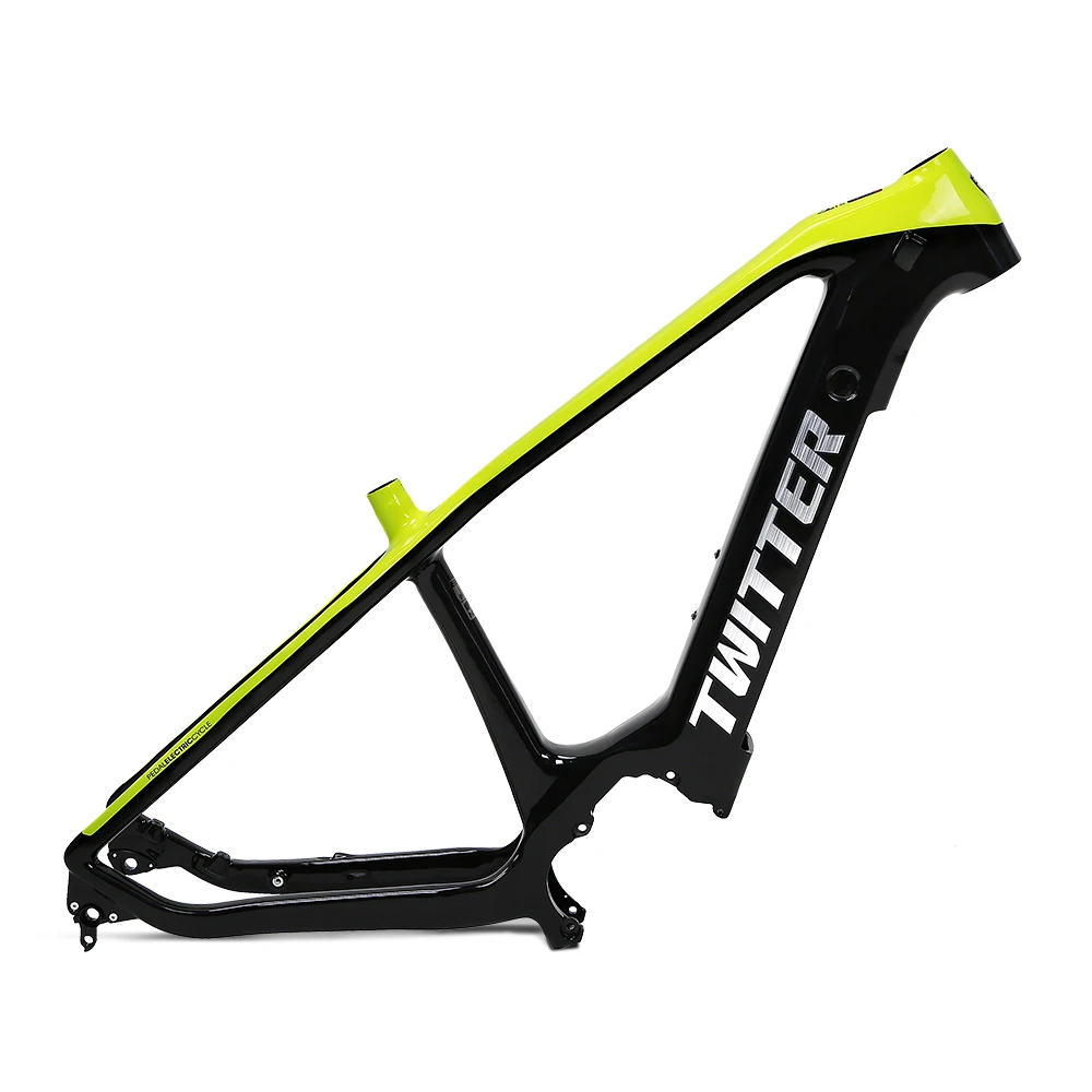 

TWITTER frame OEM M400 electric bike frame middle motor carbon fiber ebike frame on sale 27.5/29 ebike frame electric bike frame