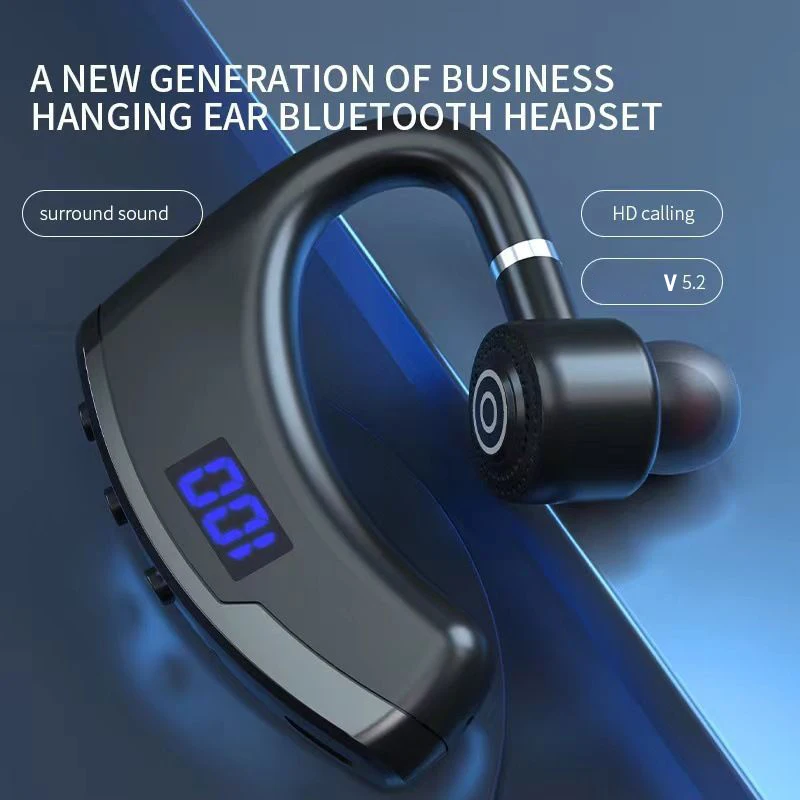 Наушники Earhook беспроводные наушники Bluetooth совместимые с рукоятками дисплей со