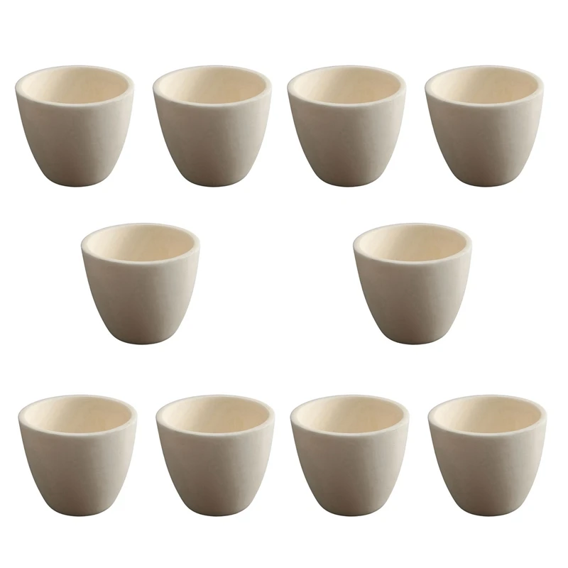 10X30 мл Alu 99% Конический корундовый тигель плавильной печи для литья ...