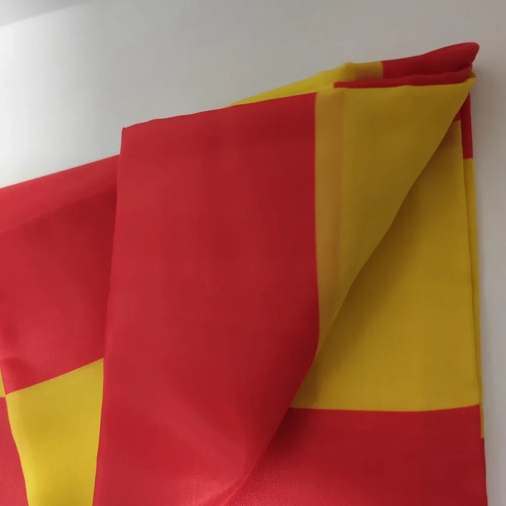 Банер из полиэстера Каталонии для наружного украшения флаг Испании и 90х150см