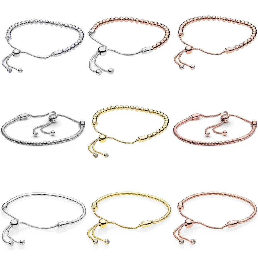 Новинка регулируемый браслет для популярного браслета сделай сам с серебряными