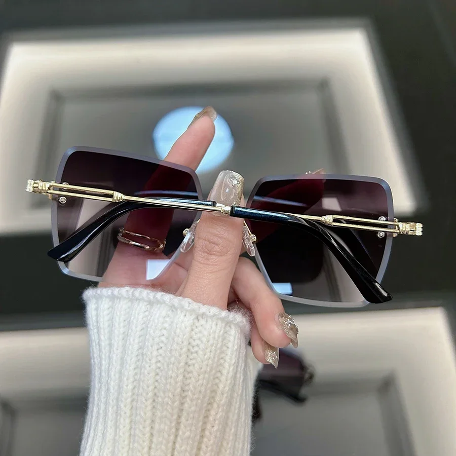 Солнцезащитные очки Квадратные в винтажном стиле для мужчин и женщин модные