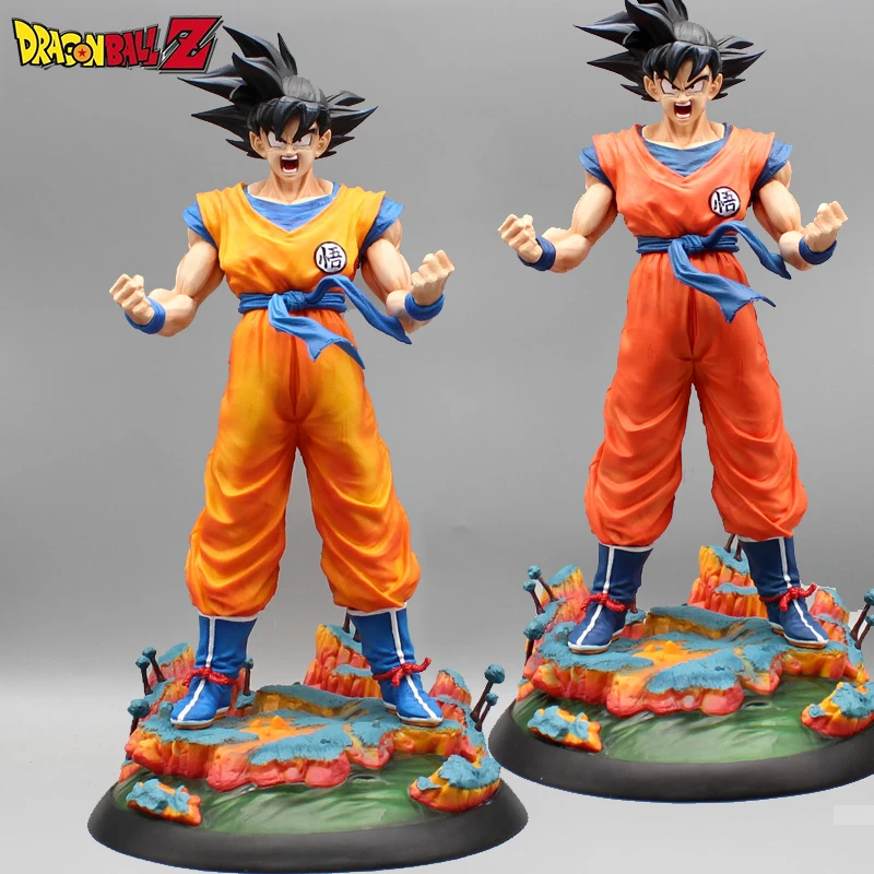 

36cm Dragon Ball Fate Showdown Namek Frieza Gk White Hole Goku Anime Pvc Figures Model Toy Ornament Figurine Doll Creative Gift