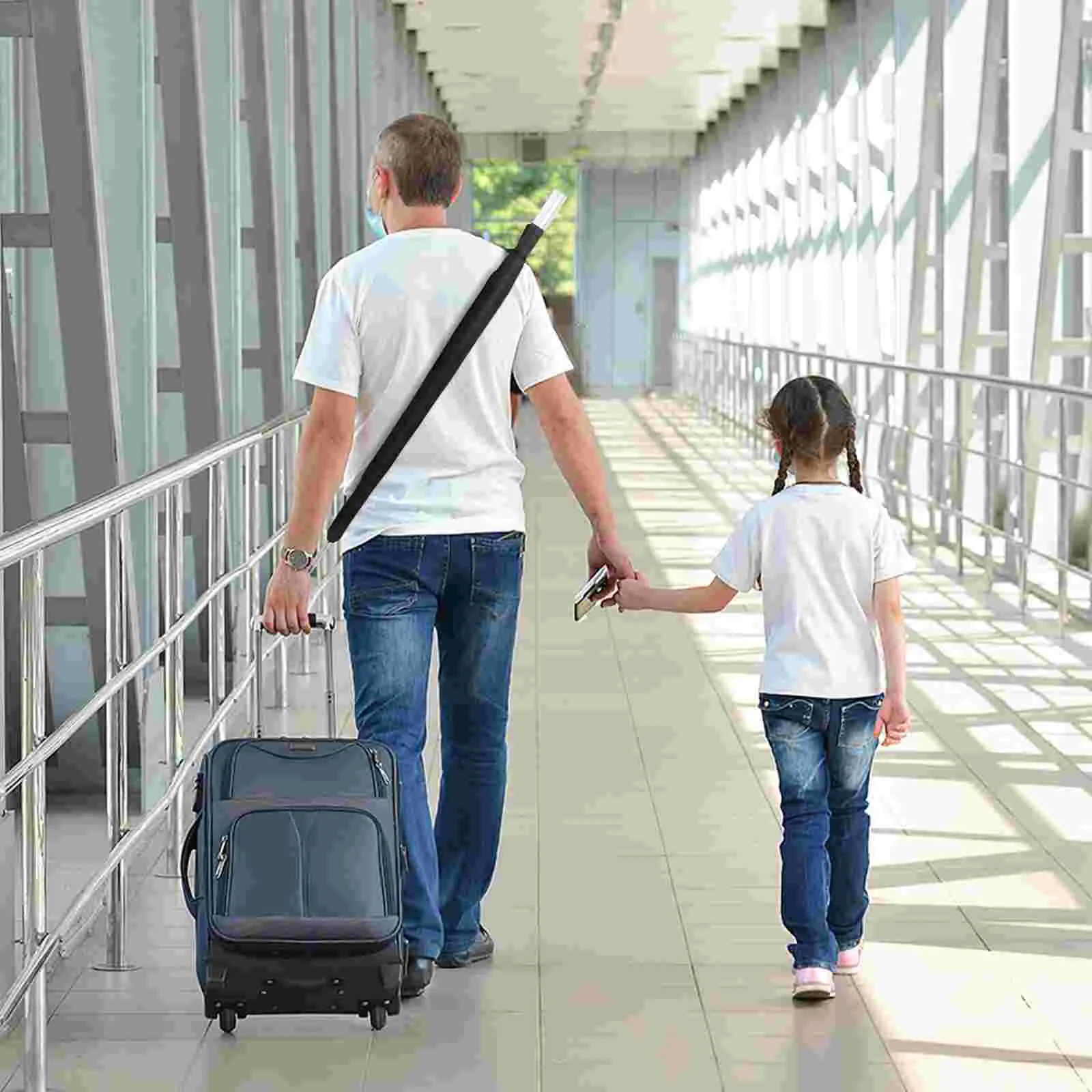 2 шт. чехол для зонта сумка автобуса удобная молния водонепроницаемая с ремнями