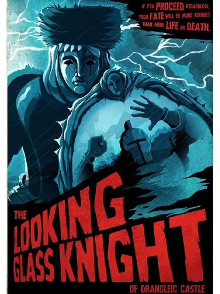 Гигантский Холст С Принтом dark Souls Постер Видеоиграми — Стильное Настенное