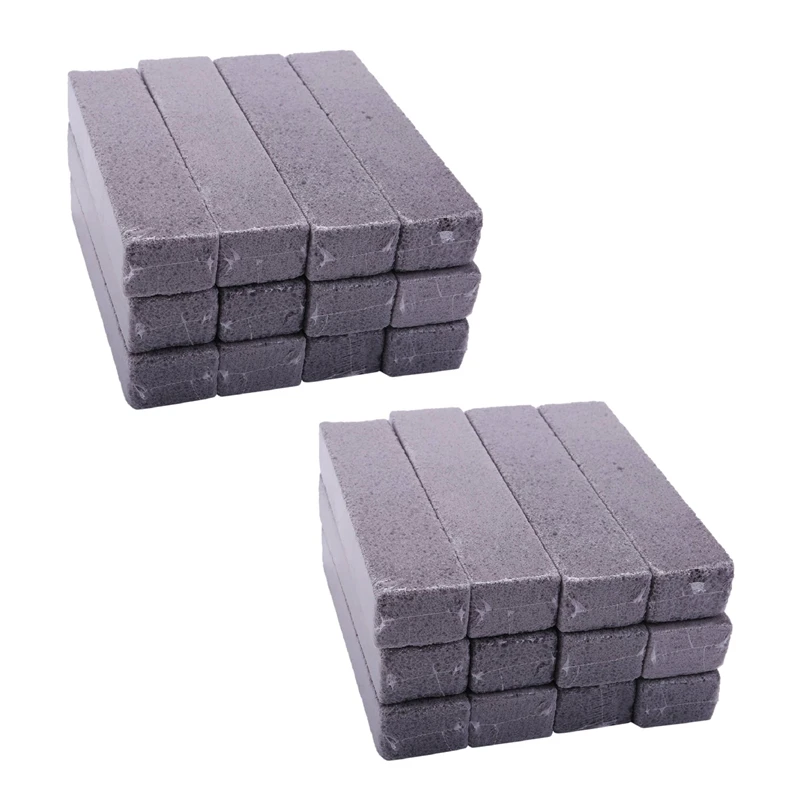 New 20 Pieces Pumice Sticks Pumice Scouring Pad For Cleaning Grey Pumice Stick Cleaner For Removing Toilet Bowl Ring Bath