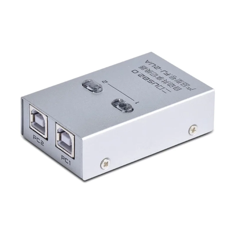 Фото Порт FJGEAR USB2.0, ручной коммутатор, концентратор, общий USB-устройство для коммутации портов принтера №4