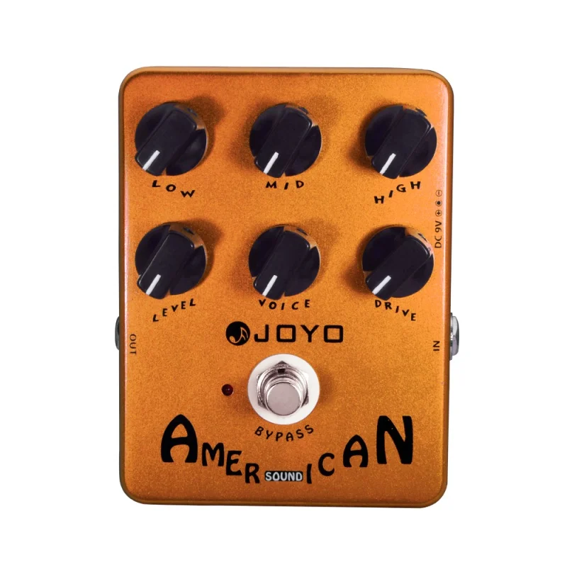 

JOYO JF-14 AMERICAN SOUND Overdrive Electric Guitar Pedal Effects Simulation 57 Deluxe Amplifier Pedals True Bypass