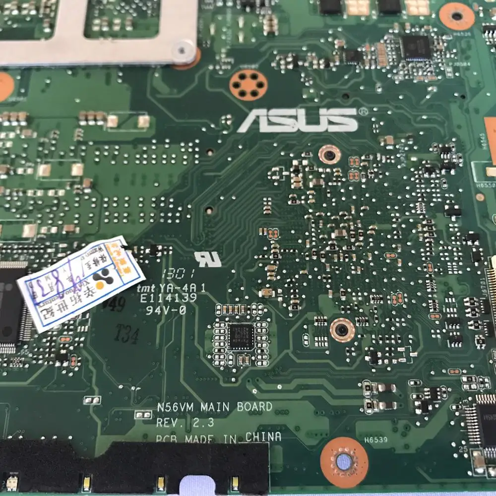 Материнская плата N56VB для ноутбука ASUS N56V N56VZ N56VJ N56VV N56VM материнская GT740M REV 2 3 100%