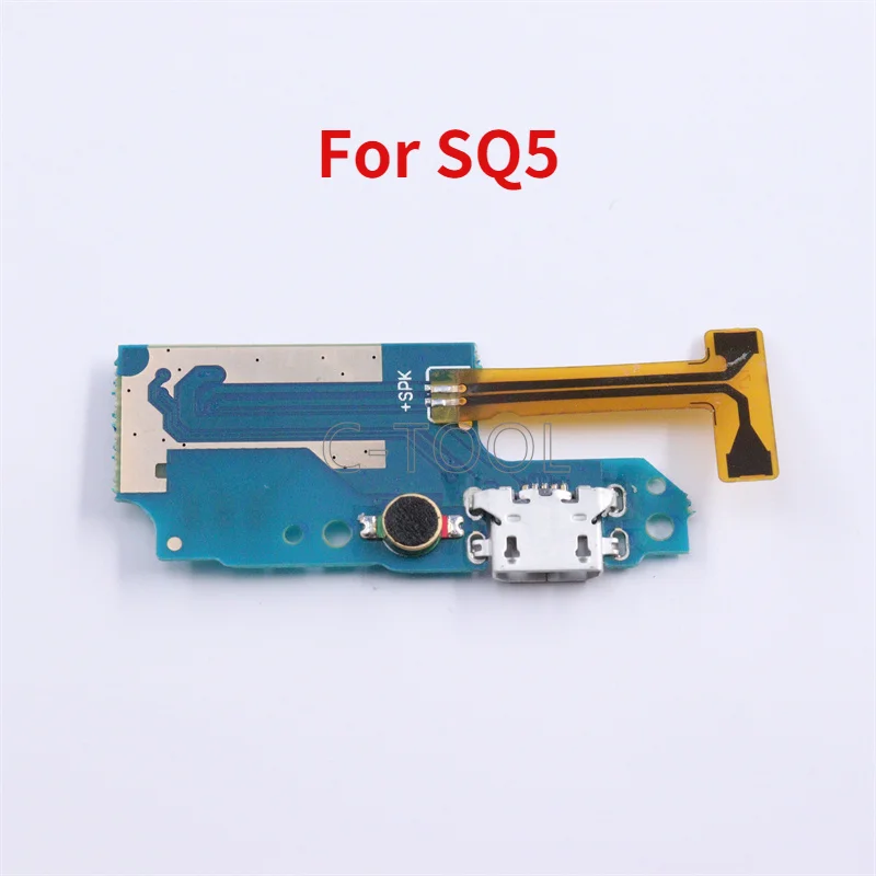 

5PC USB Charger Charging Port For SQ5 NFC Dock Connector Microphone Board Flex Cable