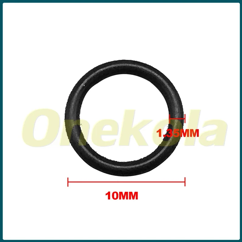 500 шт. бесплатная доставка резиновое уплотнение топливной форсунки 10*1 35 мм для
