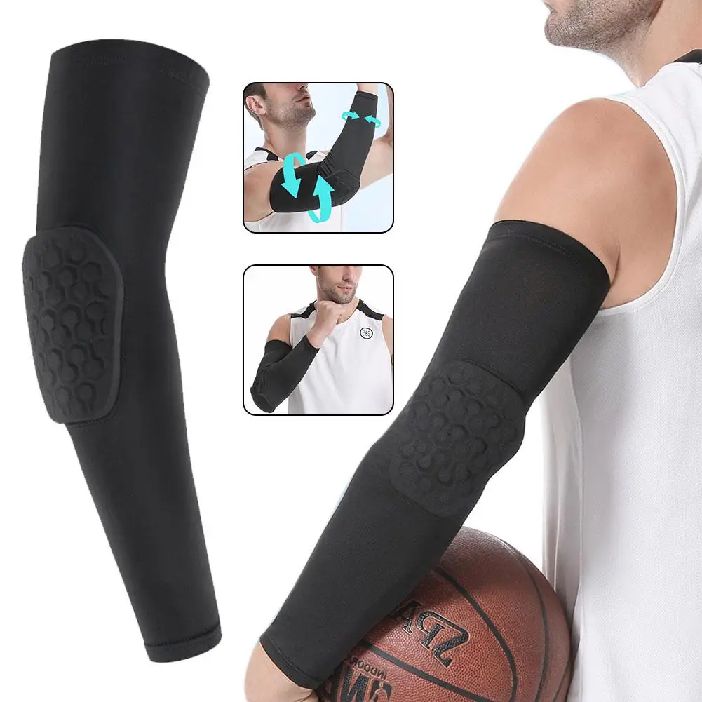 

Basketball Volleyball Knee Pads Honeycomb Foam Support Equipmet Kneepad Sleeve Fitness Compression Brace Support Sport Leg Q0E0