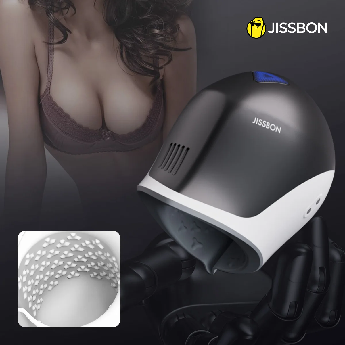 Автоматический воздушный насос Jissbon для мужчин E-Fun тренажер пениса с 10 режимами