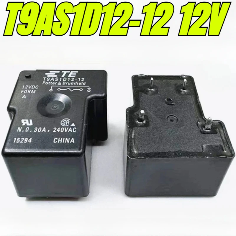 

(Абсолютно новое оригинальное) 1 шт./лот 100% оригинальное реле: Φ 12V 30A 4 контакта T9AS1D12-12 12V