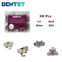 20sets dental buccal tube dentst 1st molar bondable mesh base convertible single mbtroth 022 u1l1 buccal tubes