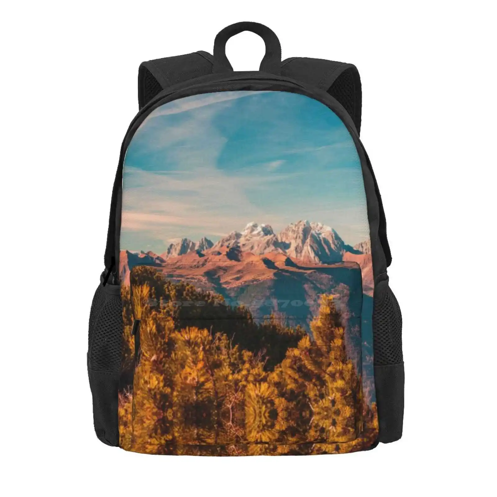 Солнечный осенний день на горе терсадиа в итальянских Альпах горячая распродажа