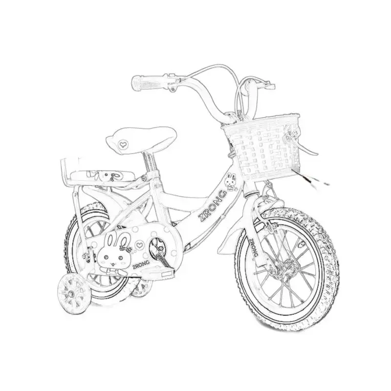 Велосипед из углеродного волокна для детей