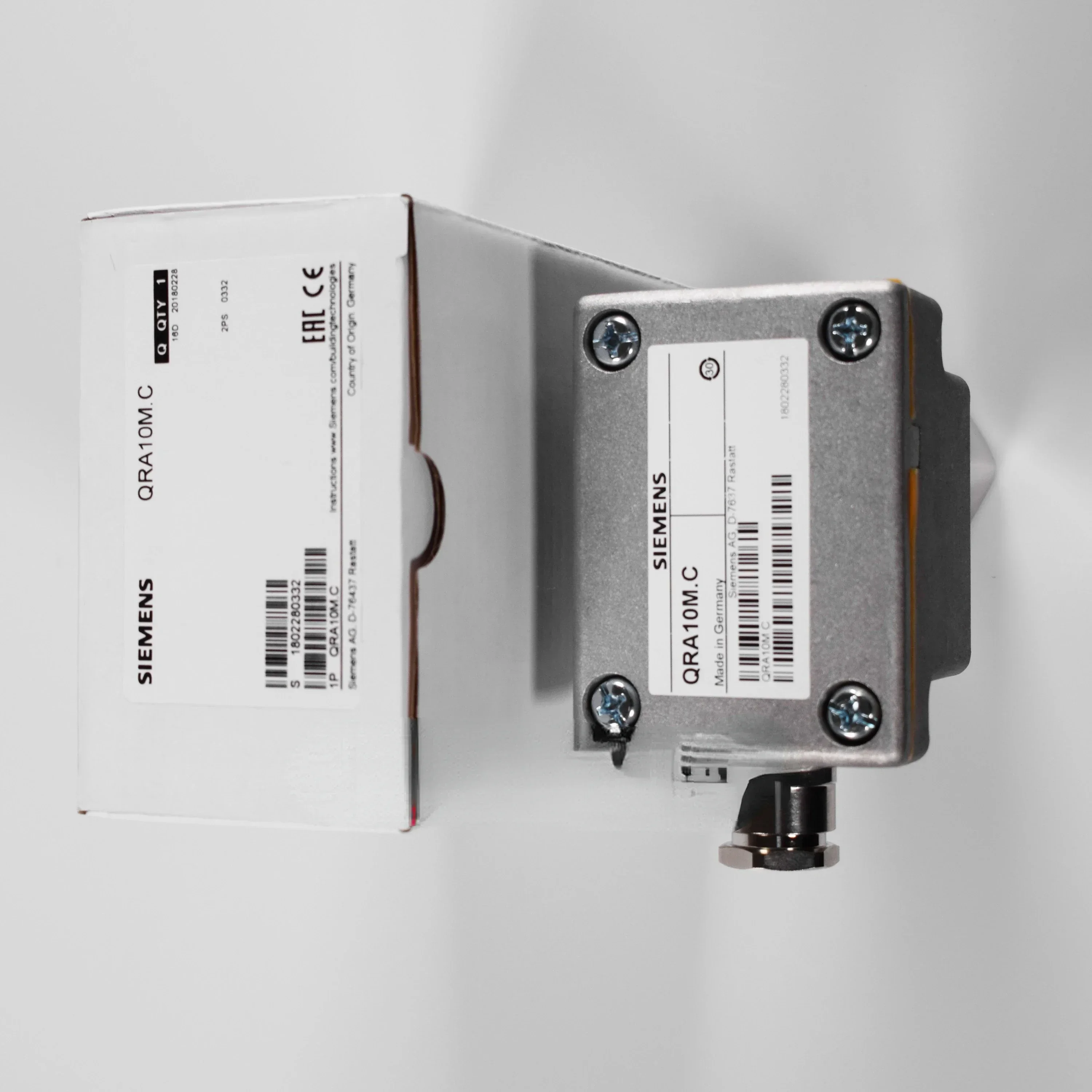 Датчик пламени QRA10.C импортный SIEMENS электрический глаз QRA10M. C QRA10.KC