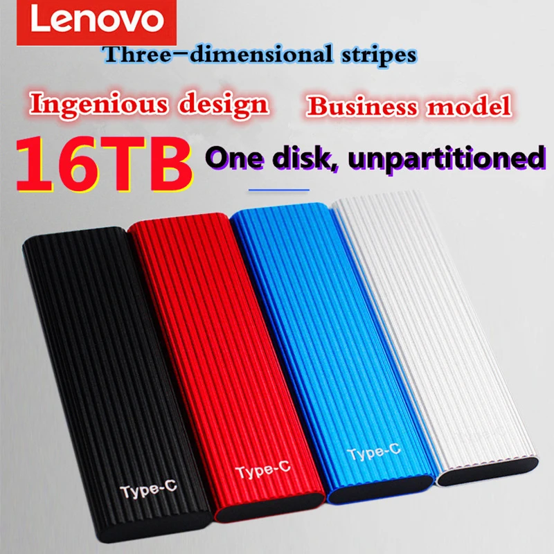

100% новый высокоскоростной SSD Внешний жесткий диск Ssd 16 ТБ 12 ТБ 14 ТБ TYPE-C внешний твердотельный накопитель для ноутбуков и настольных компьюте...
