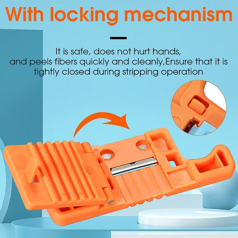 AUA-05 HMSAT-5 Инструмент для зачистки ленты оптоволоконного кабеля MSAT5 буфер