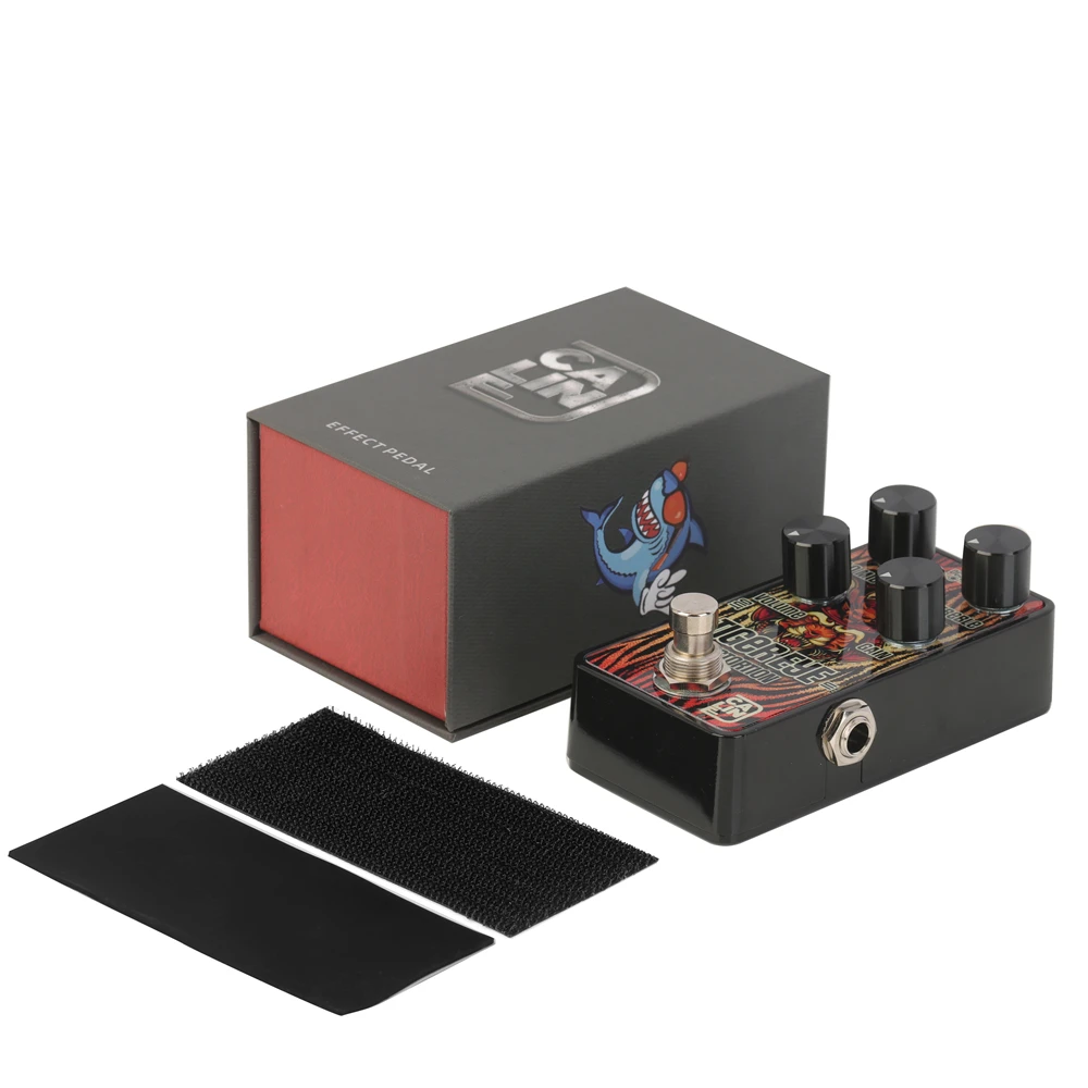 Caline G001 Tiger Eye Distortion Guitar Effect Pedal True Bypass Electric Guitar Parts & Accessories