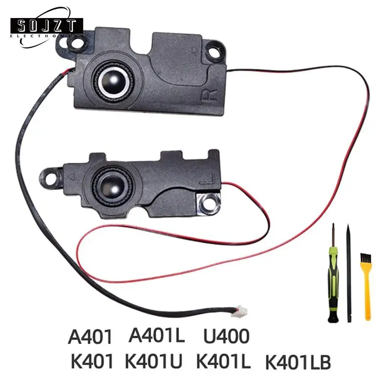 

New Left And Right Laptop Speaker With Screwdriver Tool For ASUS K401U A401L K401 A401 K401L K401LB U400
