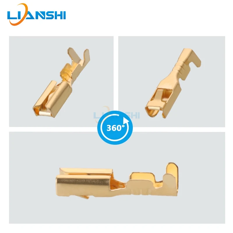 100 шт PP0102196 Соединительная Клемма квадратная пружина/клемма