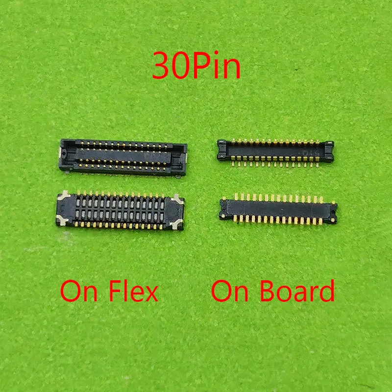 2 шт. 30-контактный ЖК-дисплей FPC Разъем для Samsung Galaxy J100 J1 J100F J100FN J100H экран гибкий