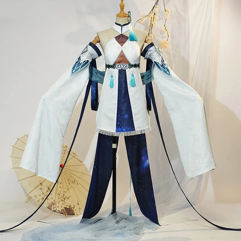 

Костюм для косплея Genshin impact Guizhong, новинка, кожаный женский и мужской костюм для Хэллоуина из аниме и искусственных элементов