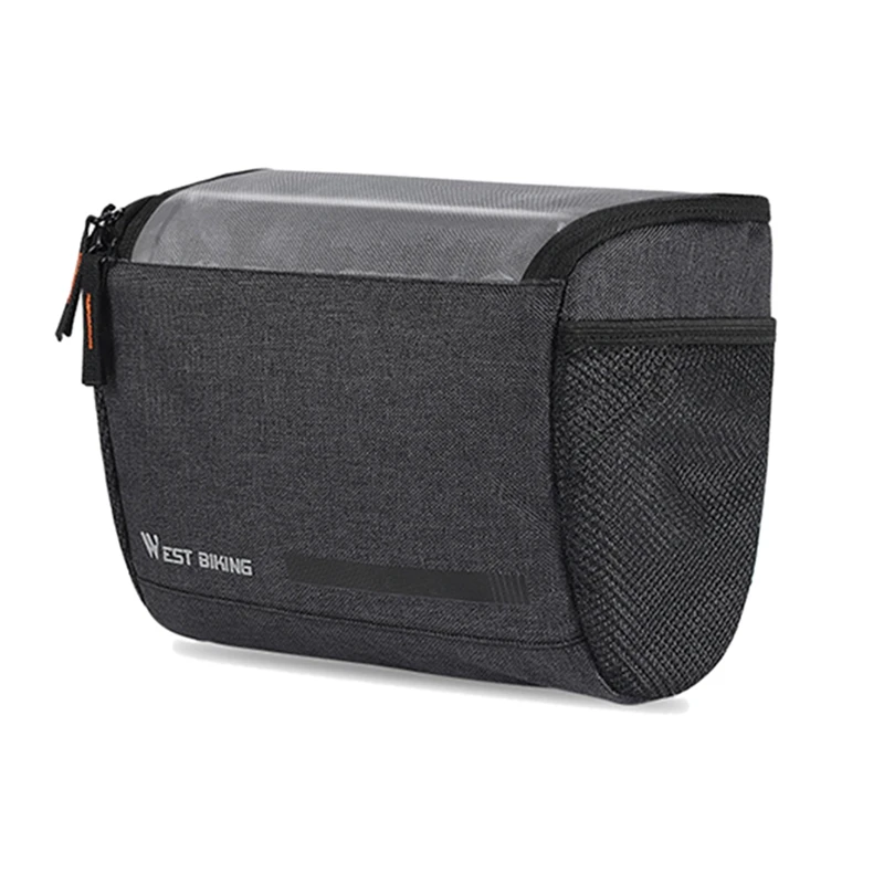 

WEST BIKING 4.5L Bike Handlebar Bag 7.5 Inch Touch Screen Phone Bag Insulated Bicycle Cooler Bag MTB Road Cycling Accessories