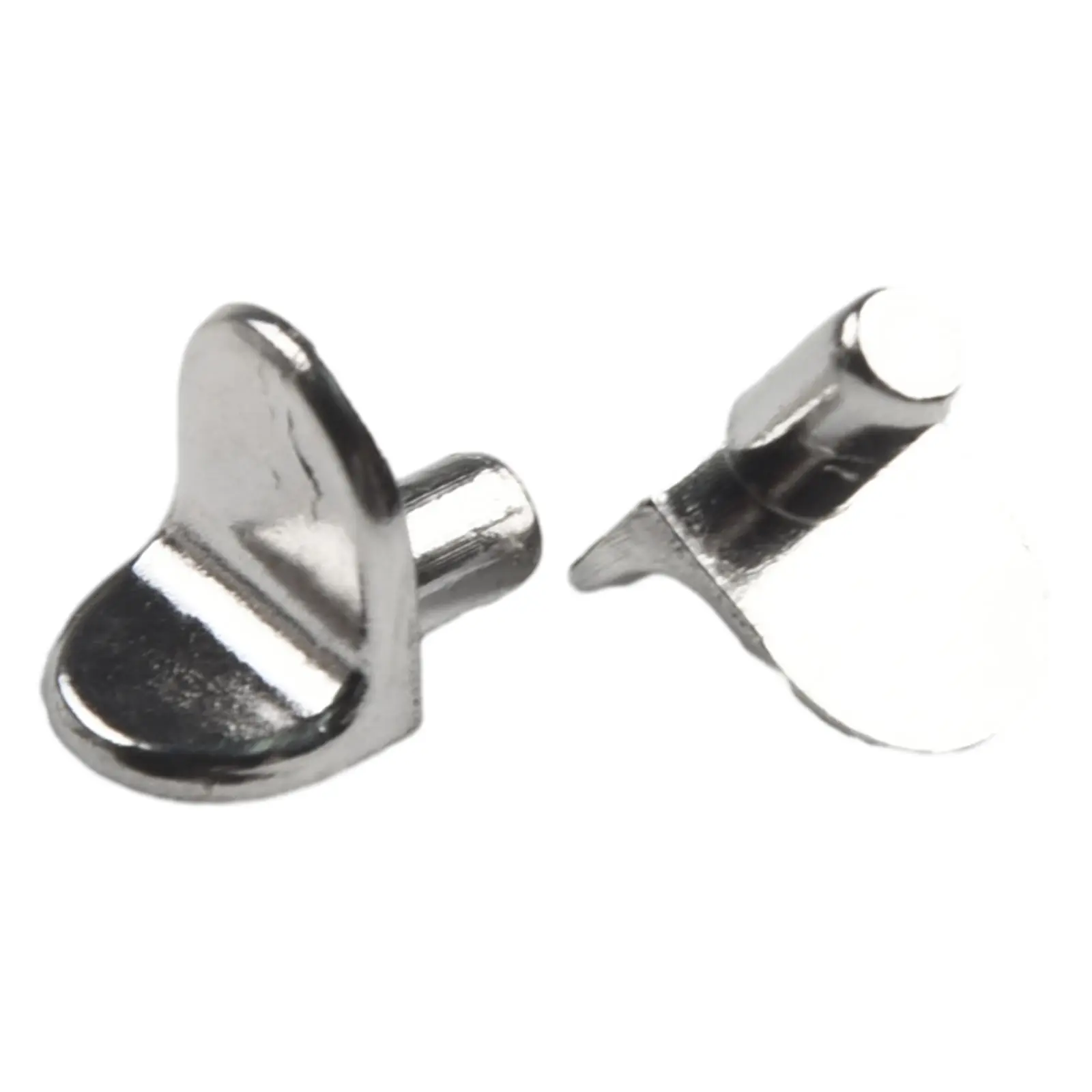 

20Pcs Shelf Brackets Support Studs Pegs 5mm Zinc Alloy Pin Shelves Seperator Fixed Cabinet Cupboard Furniture Bracket