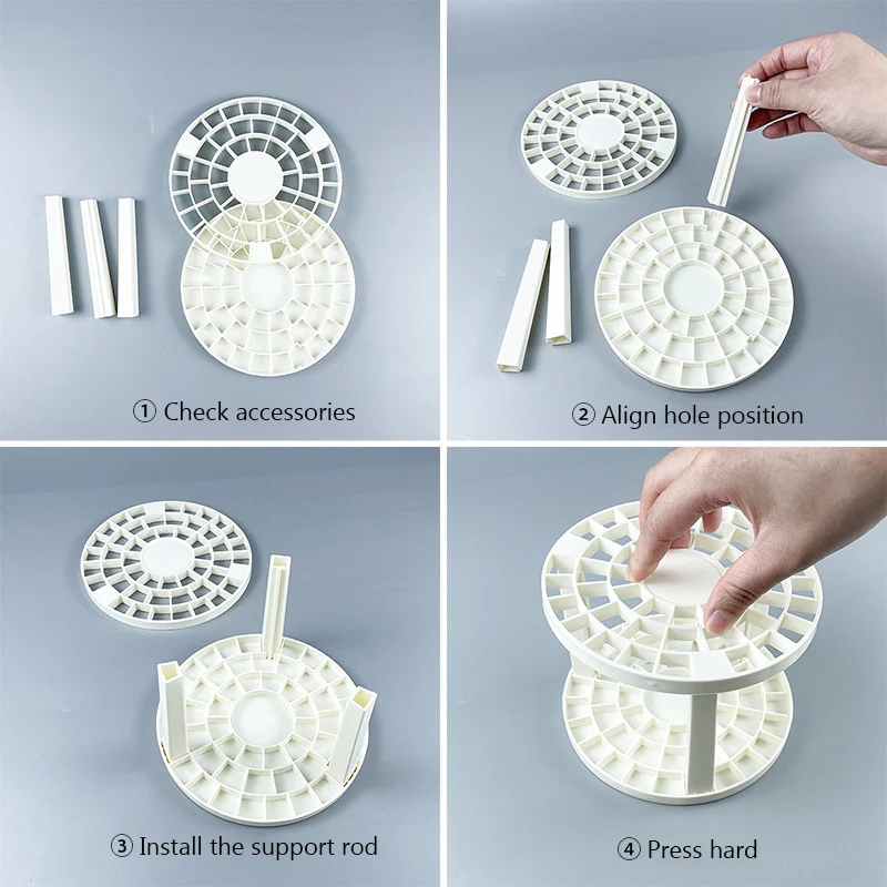 Стеллаж для косметических кистей большой емкости Многофункциональная подставка